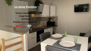 le Cocon Parisien -Centre ville - WIFI - Parking (idéal couples, familles, business)